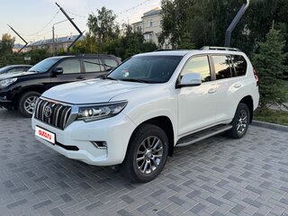 2018 Toyota Land Cruiser Prado 150 Series Рестайлинг 2, белый, 6150000 рублей, вид 2
