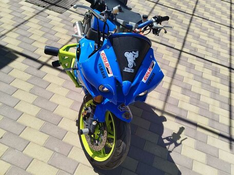 2006 Yamaha YZF-R6, синий, 450000 рублей, вид 3