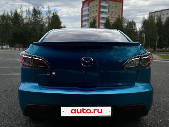 2010 Mazda 3 II (BL), голубой, 1100000 рублей - вид 4