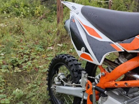 2024 Kayo Basic TT125, оранжевый, 70000 рублей - вид 10