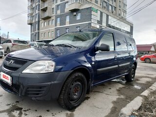 2017 Lada (ВАЗ) Largus I, синий, 635000 рублей, вид 1