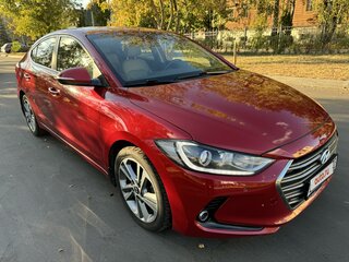 2016 Hyundai Elantra VI (AD), красный, 1535000 рублей, вид 1