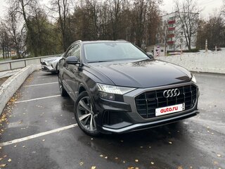 2018 Audi Q8 55 TFSI I (4M), чёрный, 6300000 рублей, вид 3