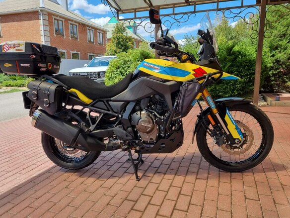 2023 Suzuki V-Strom 800DE, чёрный, 1250000 рублей - вид 1
