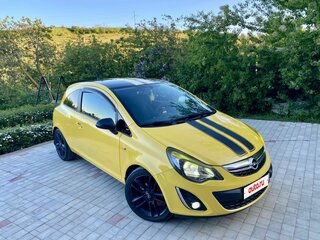 2013 Opel Corsa D Рестайлинг II, жёлтый, 615000 рублей, вид 1