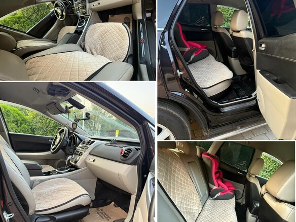 2008 Mazda CX-7 I, пурпурный, 1240000 рублей - вид 5