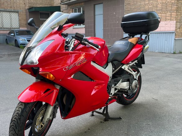 2002 Honda VFR 800, красный, 340000 рублей - вид 5
