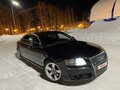2006 Audi A8 II (D3) Рестайлинг, чёрный - вид 1