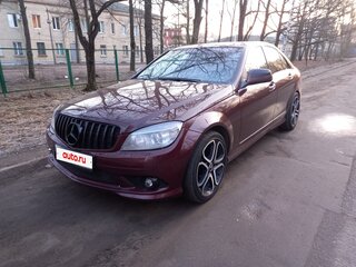 2008 Mercedes-Benz C-Класс 200 III (W204), пурпурный, 900000 рублей, вид 1