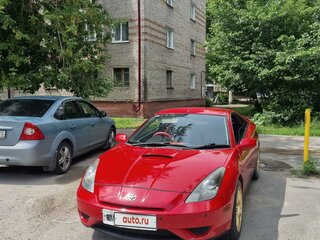 2002 Toyota Celica VII (T230) Рестайлинг, красный, 850000 рублей, вид 4