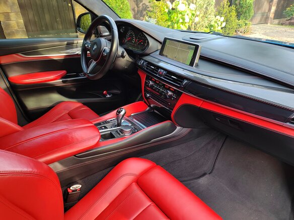2015 BMW X6 M II (F86), голубой, 5000000 рублей - вид 18