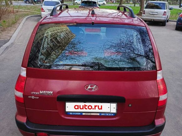 2006 Hyundai Matrix I Рестайлинг, красный, 350000 рублей - вид 4