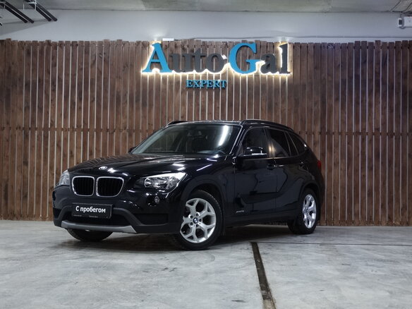 2014 BMW X1 20i I (E84) Рестайлинг, чёрный