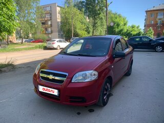 2008 Chevrolet Aveo I Рестайлинг, красный, 360000 рублей, вид 2