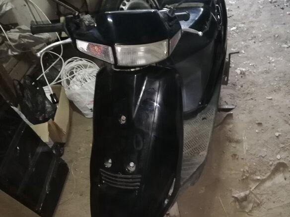 1997 Suzuki Address 100, чёрный, 80000 рублей