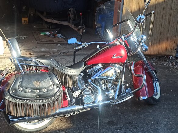 1999 Indian Chief, красный, 1650000 рублей - вид 7