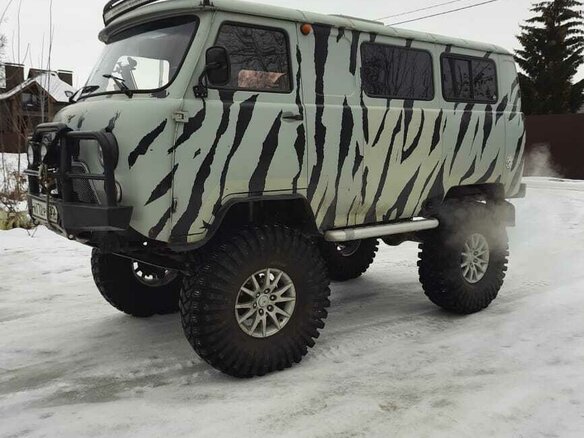1994 УАЗ 3962, серебристый, 2000000 рублей - вид 2