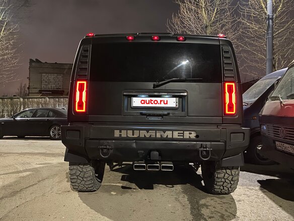 2004 Hummer H2 I, чёрный, 2000000 рублей - вид 2