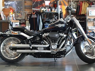 2019 Harley-Davidson Fat Boy, синий, 2550000 рублей, вид 1