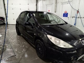 2006 Peugeot 307 I Рестайлинг, чёрный, 425000 рублей, вид 2