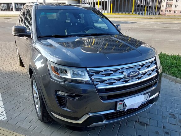 2018 Ford Explorer V Рестайлинг 2, серый, 2169384 рублей
