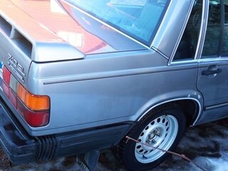 1989 Volvo 740, серый, 550000 рублей, вид 3