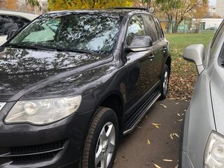 2008 Volkswagen Touareg I Рестайлинг, серый, 1200000 рублей, вид 2