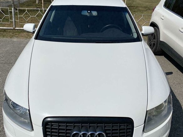 2008 Audi A6 III (C6), белый, 1350000 рублей - вид 2