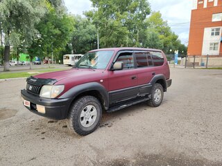 1997 Toyota Land Cruiser Prado 90 Series, красный, 1100000 рублей, вид 1