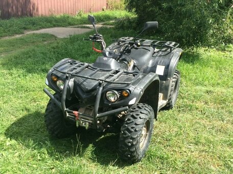 2018 Stels ATV-500YS Leopard, чёрный, 445999 рублей, вид 2