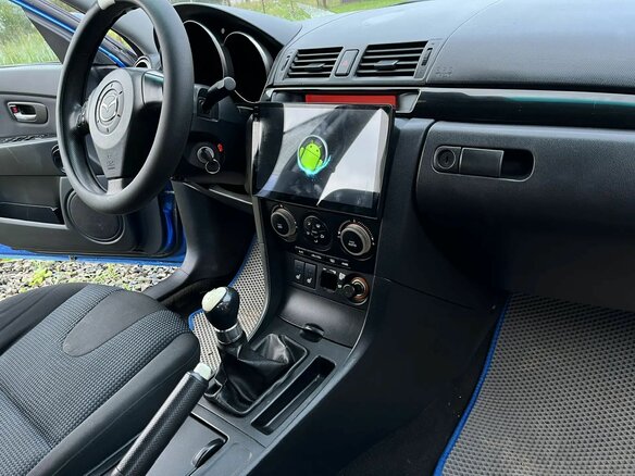 2006 Mazda 3 I (BK), синий, 385000 рублей - вид 13