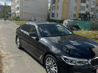 2019 BMW 5 серии 520d VII (G30/G31/G38), чёрный, 3470000 рублей, вид 5