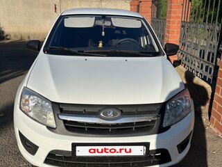2014 Lada (ВАЗ) Granta I, белый, 375000 рублей, вид 2