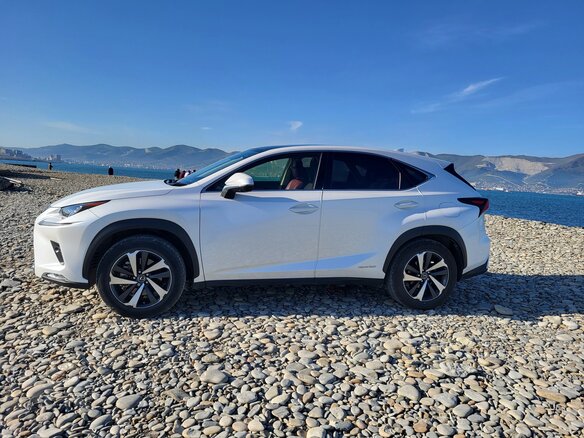 2020 Lexus NX 300h I Рестайлинг, белый, 3950000 рублей - вид 12