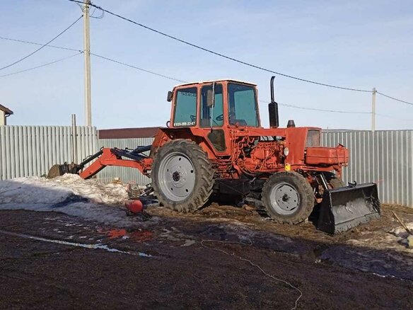 1993 ЮМЗ 6, красный, 550000 рублей - вид 7