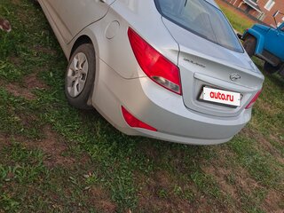 2016 Hyundai Solaris I Рестайлинг, серебристый, 1250000 рублей, вид 3