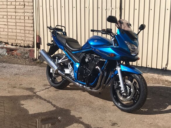 2006 Suzuki Bandit GSF 650, голубой, 425000 рублей