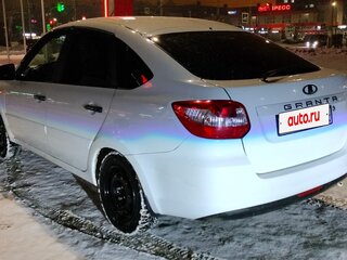 2015 Lada (ВАЗ) Granta I, белый, 485000 рублей, вид 2