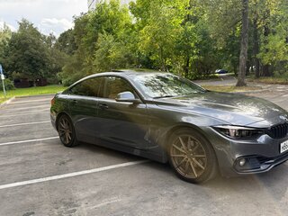 2017 BMW 4 серии Gran Coupe 430i F32/F33/F36 Рестайлинг, серый, 2600000 рублей, вид 2