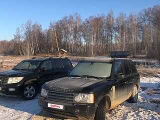 2007 Land Rover Range Rover III Рестайлинг, синий, 1499000 рублей, вид 2