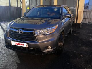 2014 Toyota Highlander III (XU50), серый, 3259000 рублей, вид 3