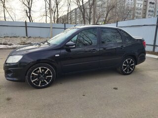 2016 Lada (ВАЗ) Granta Sport I, чёрный, 850000 рублей, вид 4