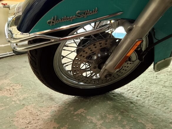 2004 Harley-Davidson Heritage, синий, 730000 рублей - вид 12