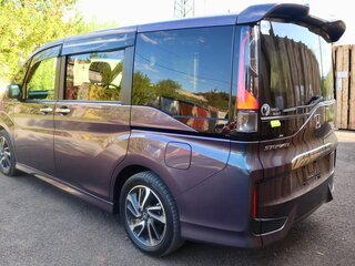 2015 Honda Stepwgn Spada V, фиолетовый, 1695000 рублей, вид 3