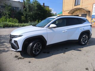 2024 Hyundai Tucson IV Рестайлинг, белый, 3385333 рублей, вид 4