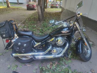 2003 Kawasaki VN800 Vulcan, чёрный, 400000 рублей, вид 1