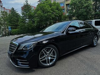 2019 Mercedes-Benz S-Класс 350 d Long VI (W222, C217) Рестайлинг, чёрный, 6650000 рублей, вид 1