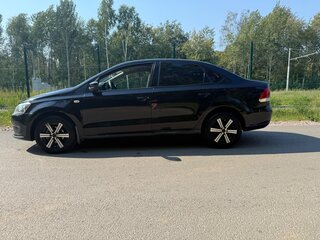 2011 Volkswagen Polo V, чёрный, 610000 рублей, вид 4