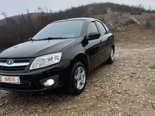 2016 Lada (ВАЗ) Granta I, чёрный, 560000 рублей, вид 1