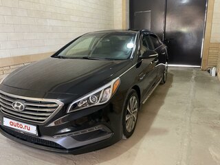2016 Hyundai Sonata VII (LF), чёрный, 1750000 рублей, вид 1